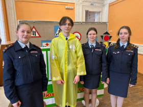 Команда нашей школы стала победителем в Первом муниципальном конкурсе отрядов юных инспекторов движения «Это важно!».